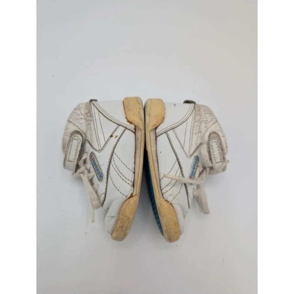 Vintage 1982 Reebok Infant Fitness Hi-Top Size 4 Shoes  - Korea‎